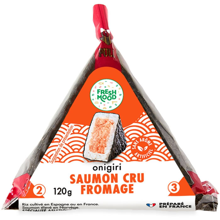 Onigiri au saumon et fromage – FRESHMOOD