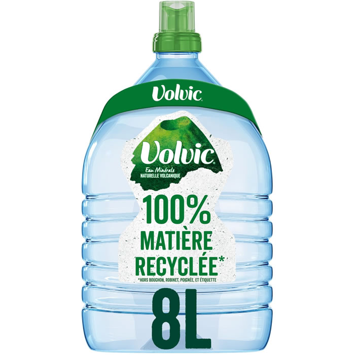 VOLVIC – Éco-fontaine Eau minérale naturelle 8 L