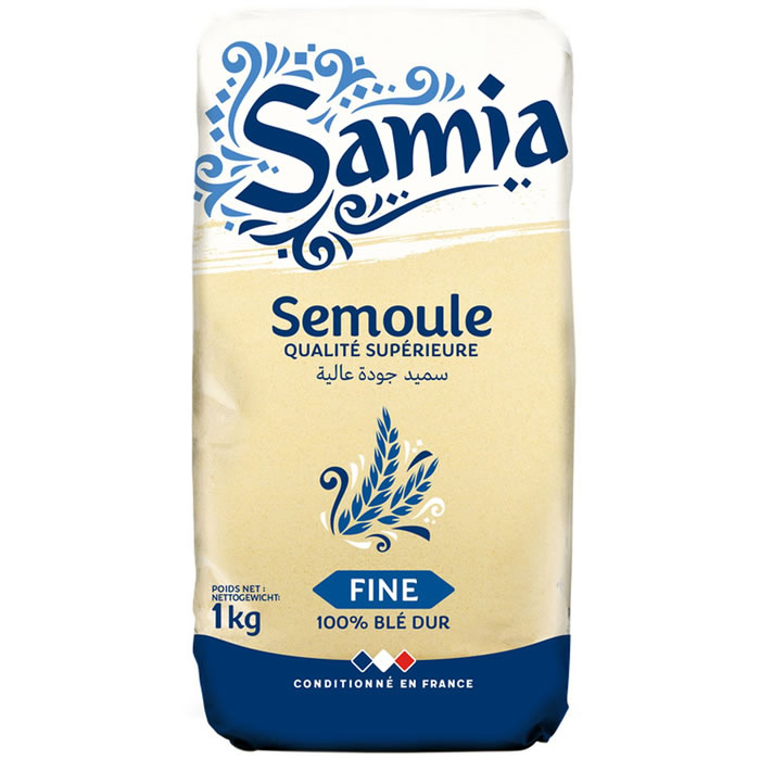 SAMIA – Semoule de blé dur 1 kg