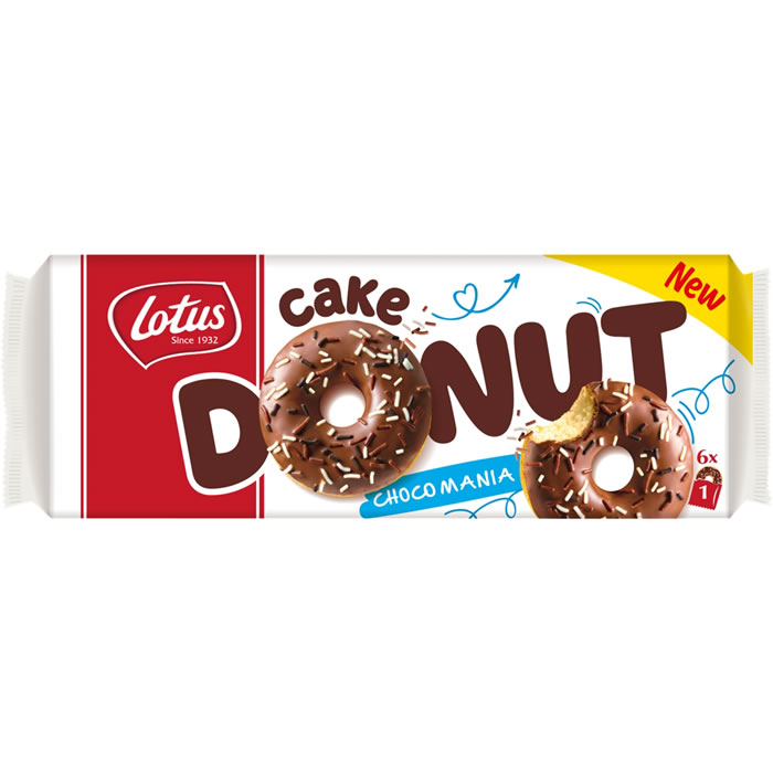LOTUS – Gâteaux donut au chocolat 204g