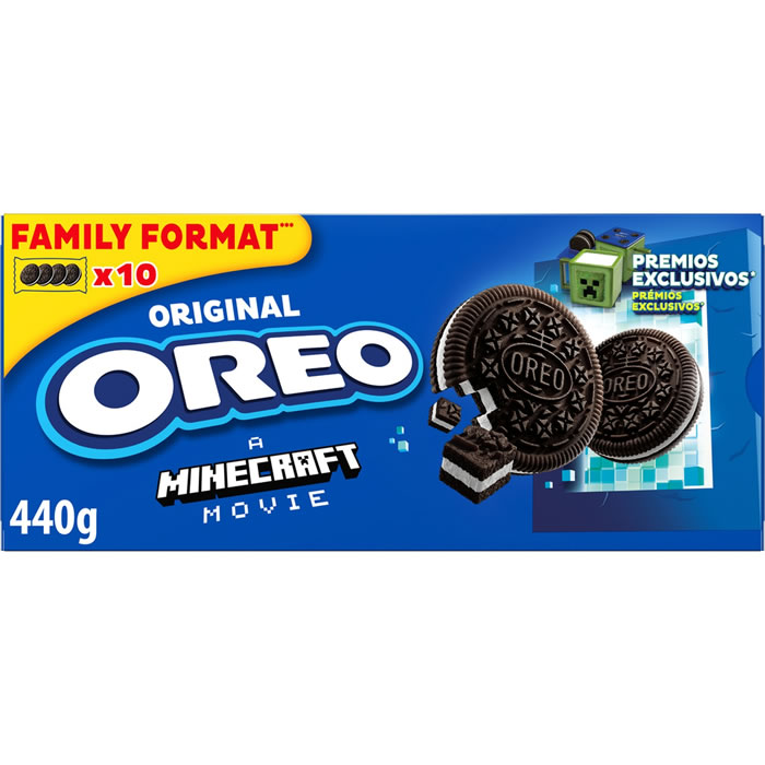 OREO – Biscuits cacaotés fourrés à la vanille 440g