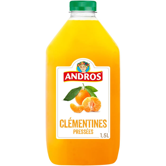 ANDROS – Pur jus de clémentine pressée 1,5L