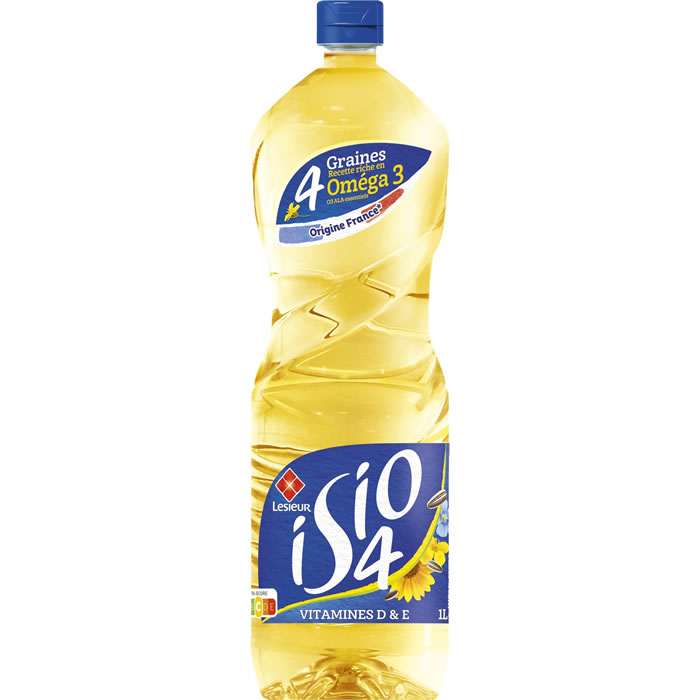 LESIEUR Isio 4 – Huile végétale – 1 L