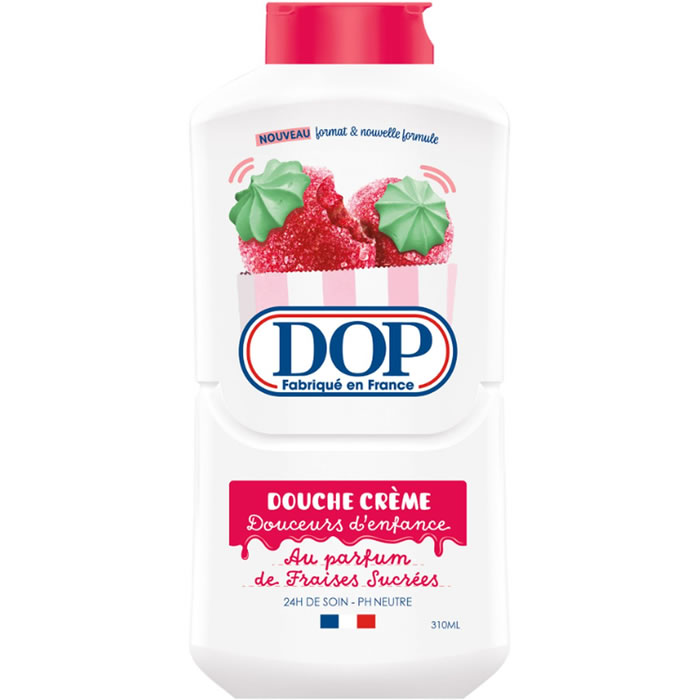 DOP Douceurs d’enfance – Crème douche parfum fraises 310 ml