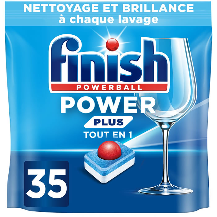 FINISH Powerball Power Plus Tablettes lave-vaisselle tout en 1 35 tablettes
