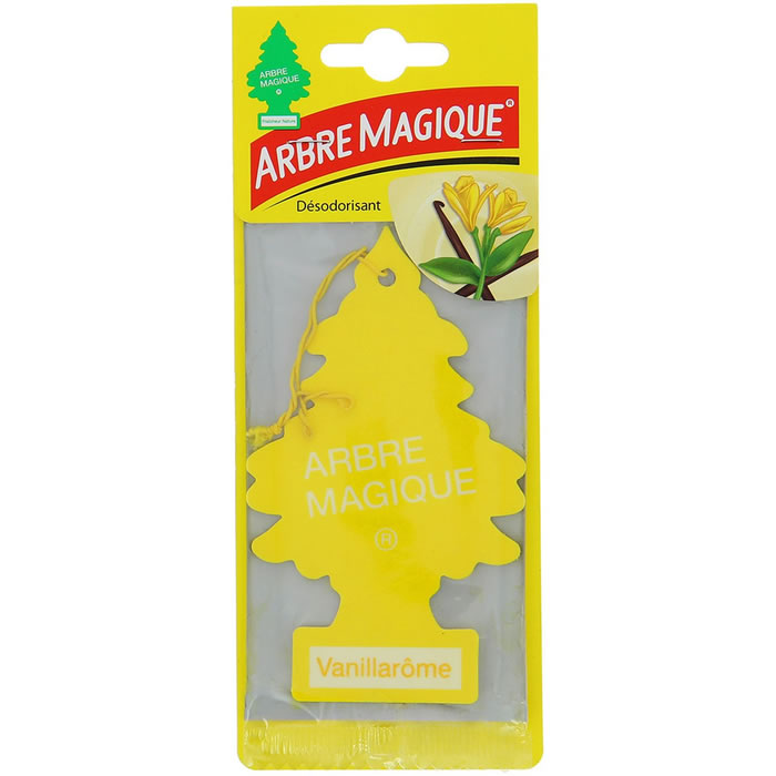 ARBRE MAGIQUE Désodorisant voiture senteur vanille
