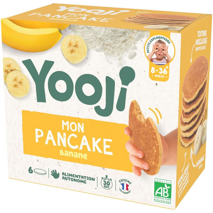 YOOJI – Pancake à la banane dès 8 mois bio 120g