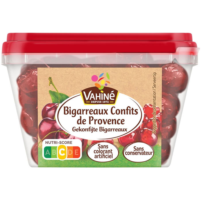 VAHINE – Cerises bigarreaux confits de Provence 150 g