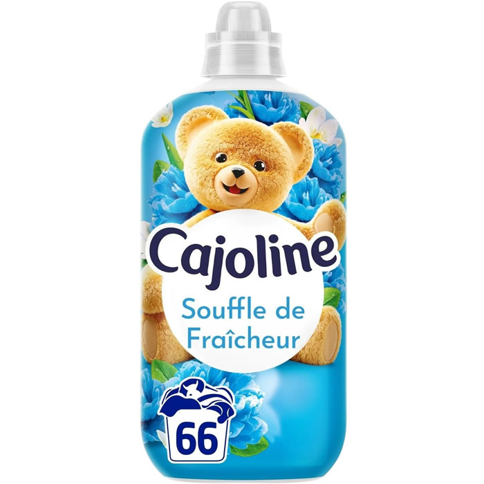 CAJOLINE Adoucissant concentré souffle de fraîcheur 1,4 L