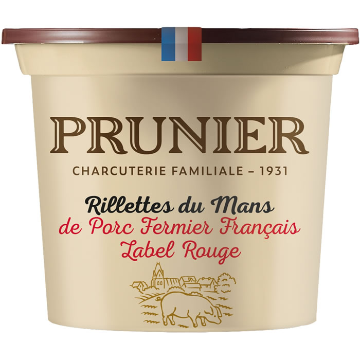 MAISON PRUNIER – Rillettes du Mans pur porc label rouge 220g