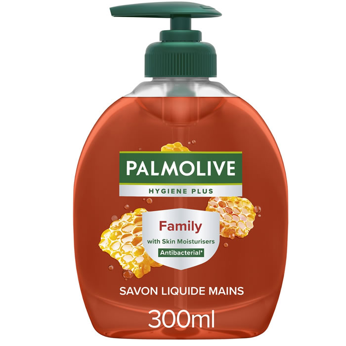 PALMOLIVE Hygiène Plus – Gel lavant mains liquide antibactérien naturel 300 ml