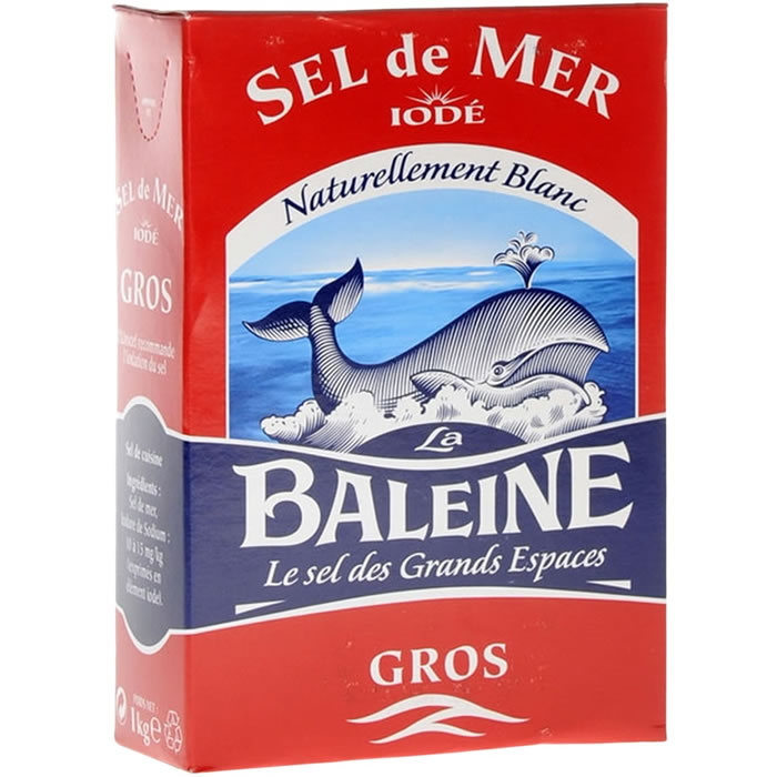 LA BALEINE – Gros sel de mer 1kg