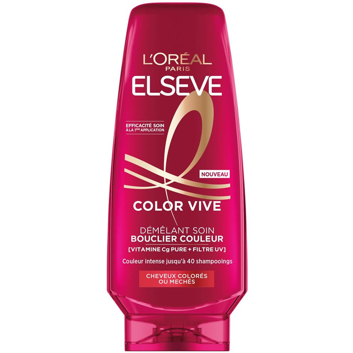 ELSEVE Color-Vive – Après-shampoing démêlant protection couleur 250 ml