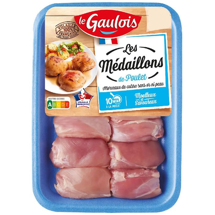 LE GAULOIS – Médaillons de poulet (300 g)