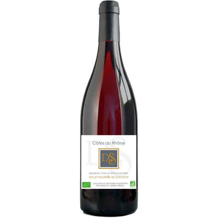 Vin rouge bio AOP Domaine du Séminaire 75 cl