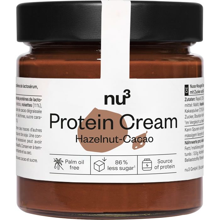 NU3 – Pâte à tartiner protéinée cacao & noisettes 200g 200 g