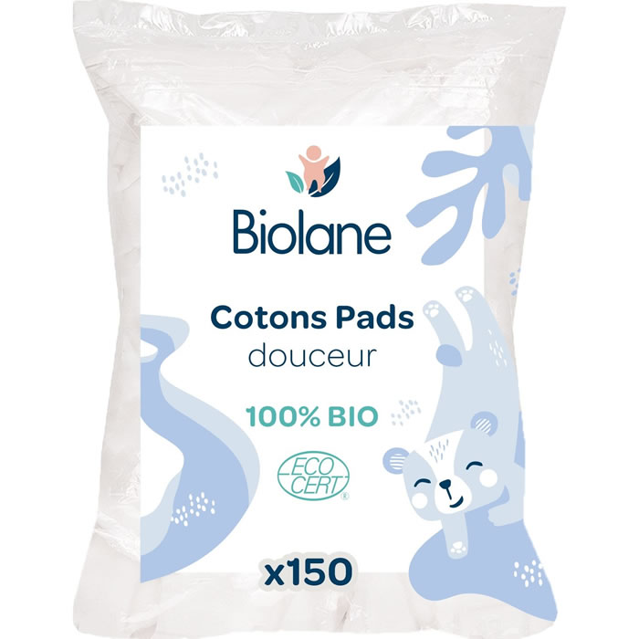 BIOLANE – Cotons douceur bio 150 cotons