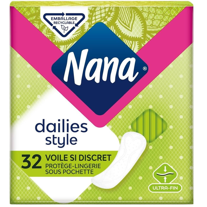 NANA Dailies Style Protège-slips voile normal x32