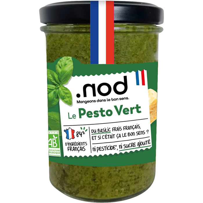 .NOD – Sauce pesto au basilic – 190g