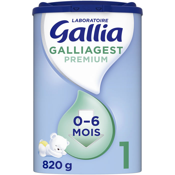 Lait 1er âge en poudre 0/6 mois GALLIA Galliagest