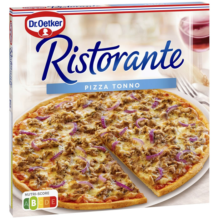 RISTORANTE Dr. Oetker – Pizza thon, oignons et fromage 355g