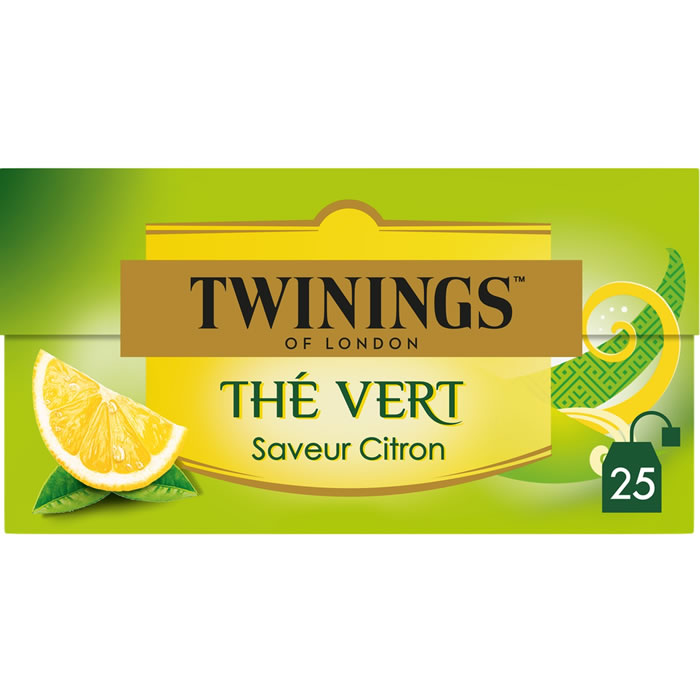 TWININGS Thé vert au citron (50g)