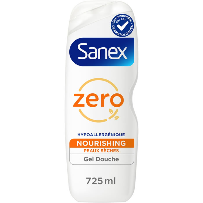 SANEX Zéro % – Gel douche nourrissant 725 ml