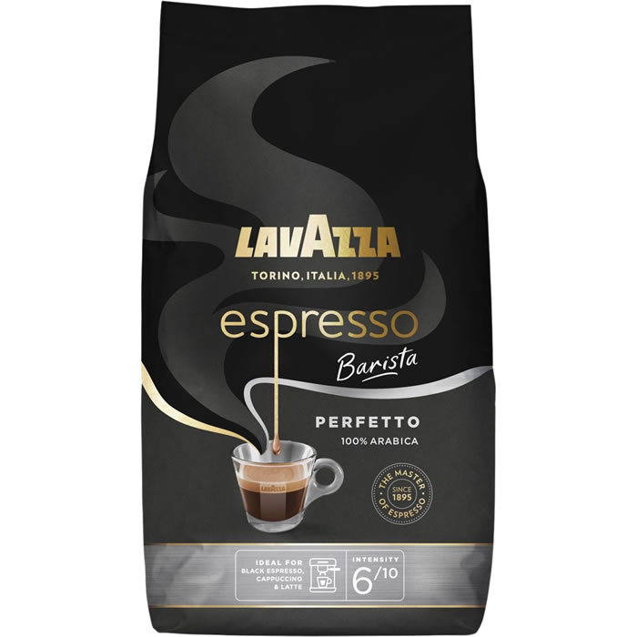 LAVAZZA Espresso Barista – Café en grain perfetto arabica N°6 Grand Format 1kg