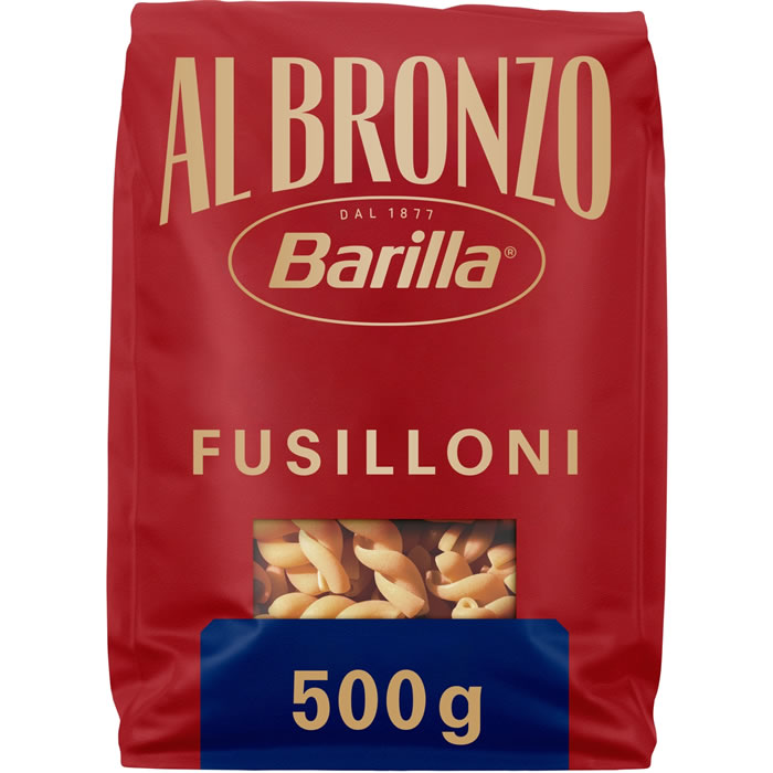 BARILLA Al Bronzo Fusilloni 500g