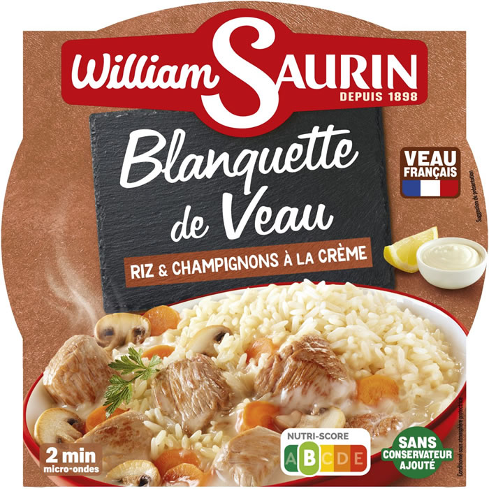 WILLIAM SAURIN – Blanquette de veau 285 g
