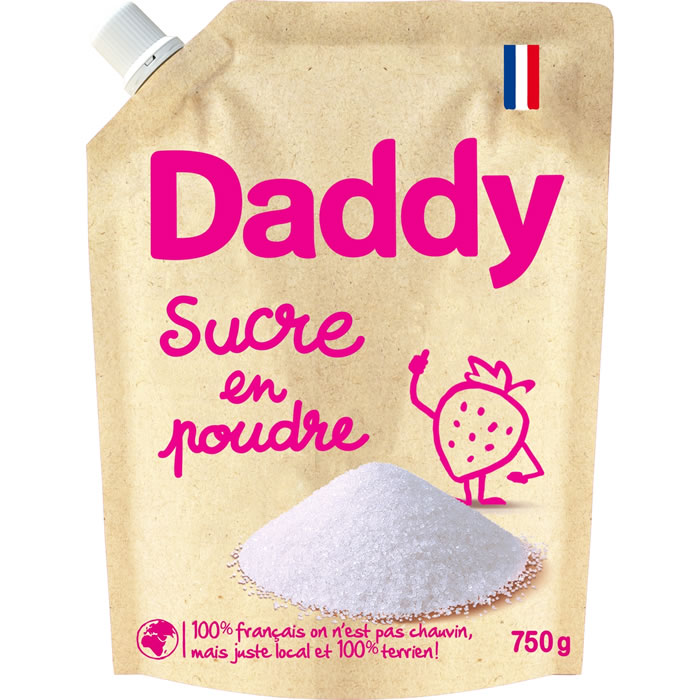DADDY – Sucre en poudre 750 g
