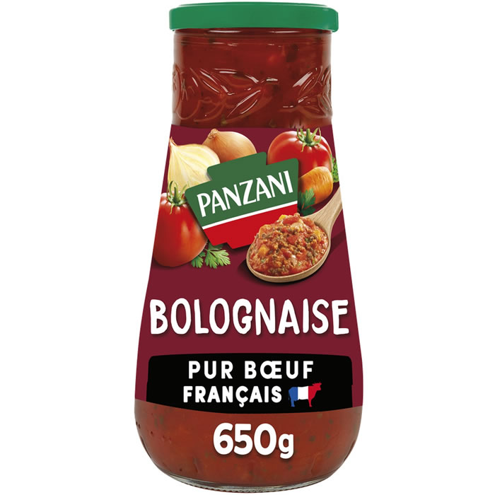 PANZANI – Sauce bolognaise pur boeuf – 650g