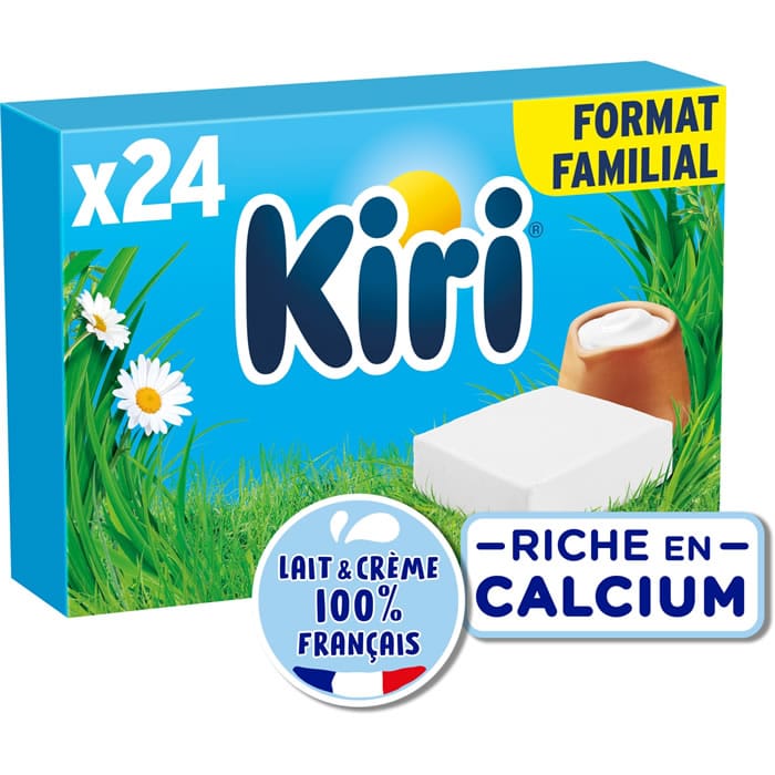 KIRI – Fromage fondu en portions 432g