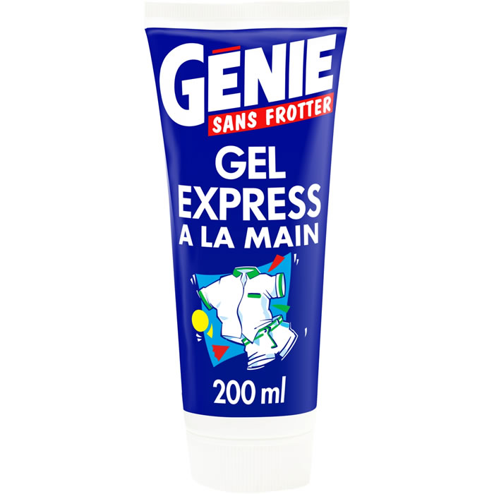 GENIE Gel express lavage à la main tous textiles 200 ml