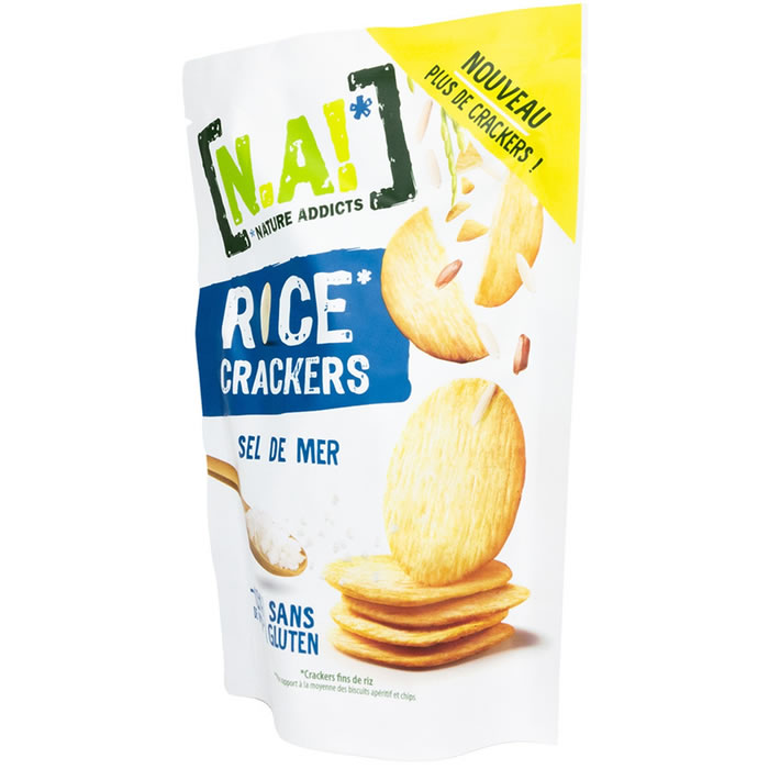 N.A! Rice – Crackers de riz au sel de mer 85g