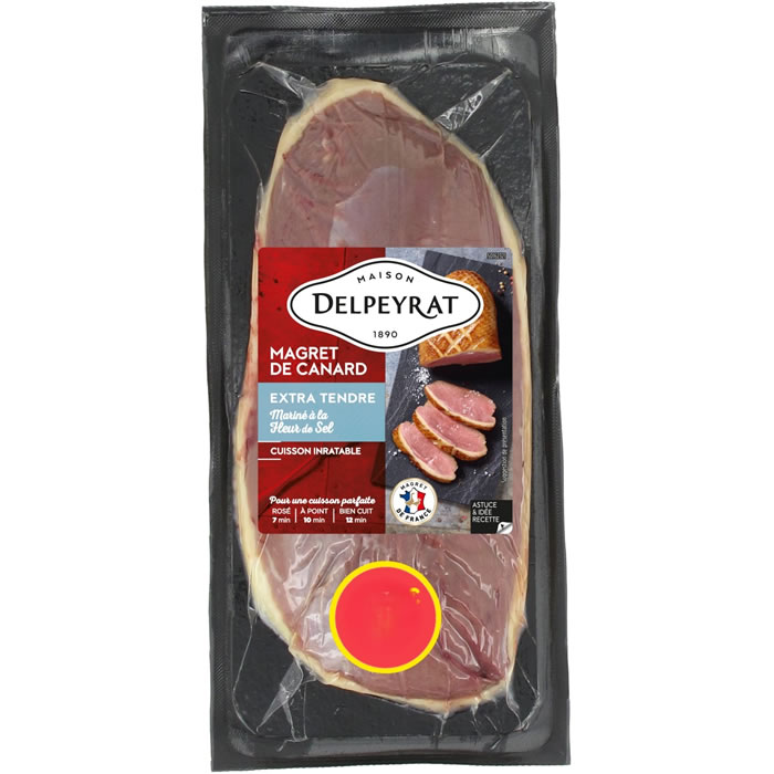 DELPEYRAT – Magret de canard mariné à la fleur de sel 280 g