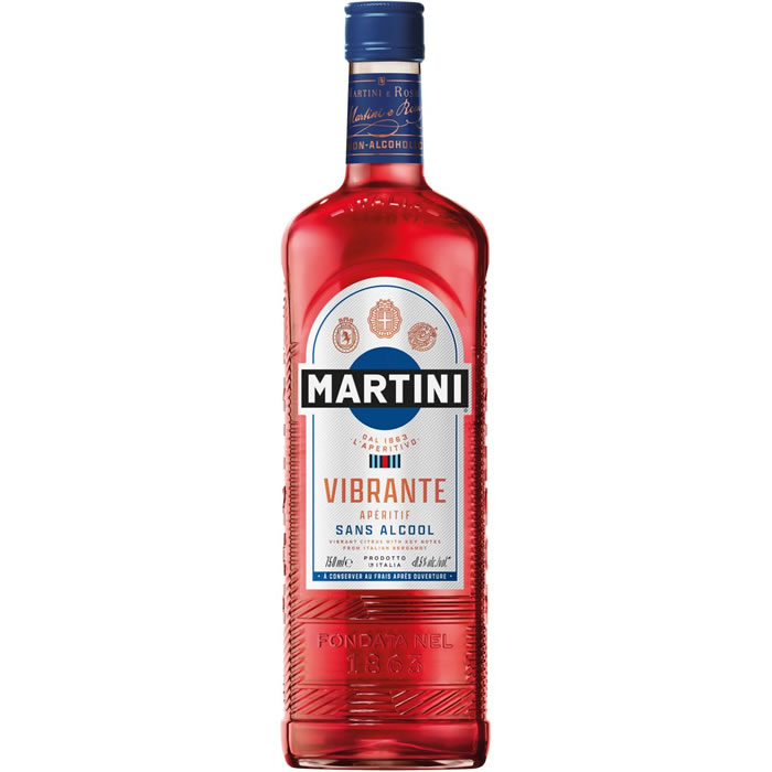 MARTINI Vibrante – Apéritif sans alcool 75 cl