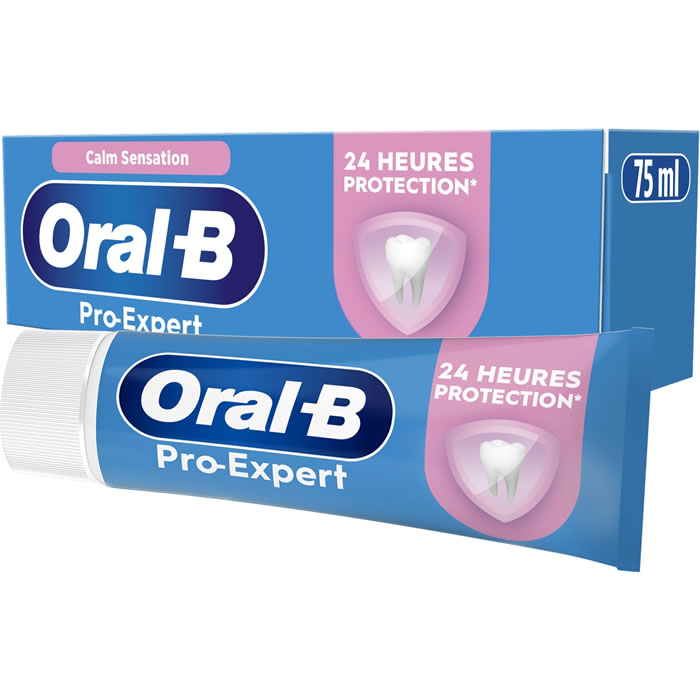 ORAL-B Pro-Expert – Dentifrice Protection Sensation de Calme 75 ml