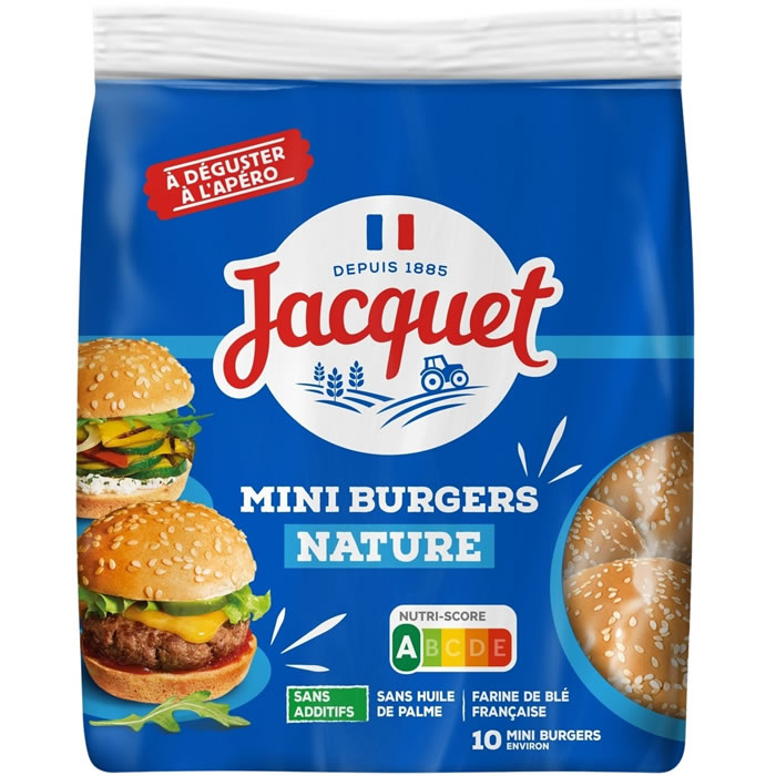JACQUET – Mini pains hamburgers nature 210g