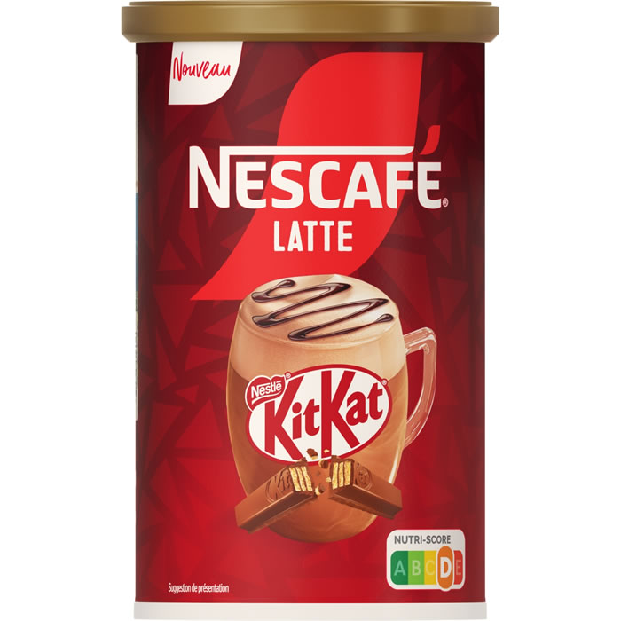 NESCAFÉ Latte – Café soluble saveur Kit Kat (270g)