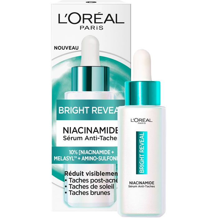 L’OREAL Bright Reveal – Sérum anti-tâches concentré en niacinamide 30 ml