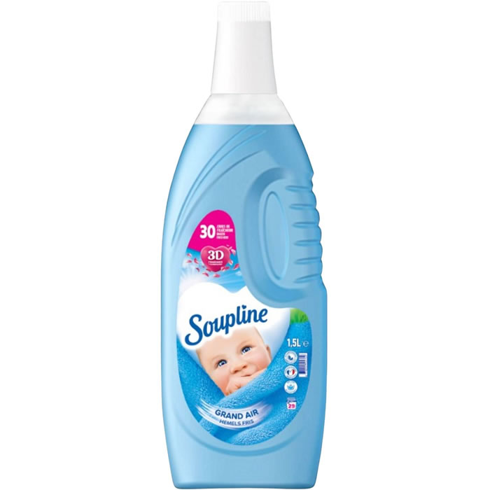 SOUPLINE Grand Air Adoucissant concentré grand air 1,5 L