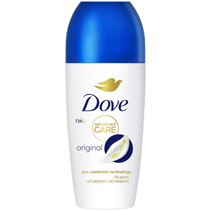 DOVE Advanced Care – Déodorant bille anti-transpirant 48h 50 ml