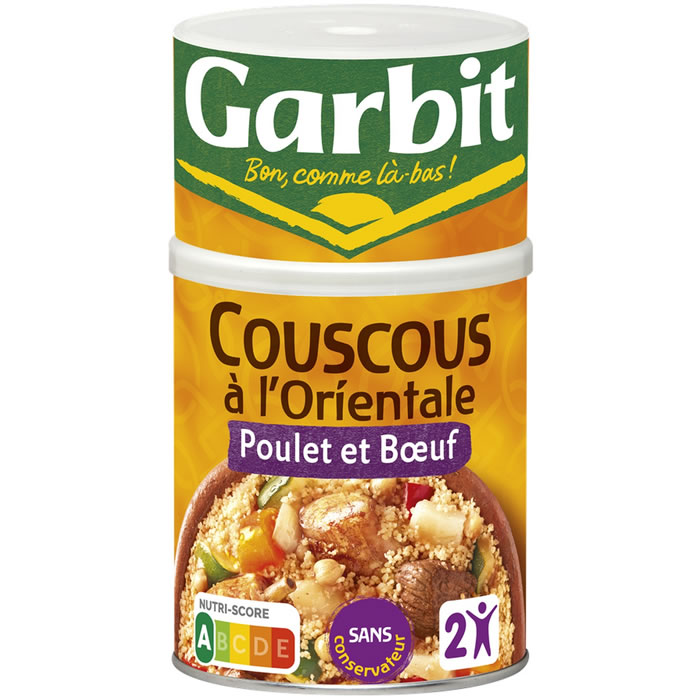 GARBIT – Couscous royal au poulet et boeuf 980 g
