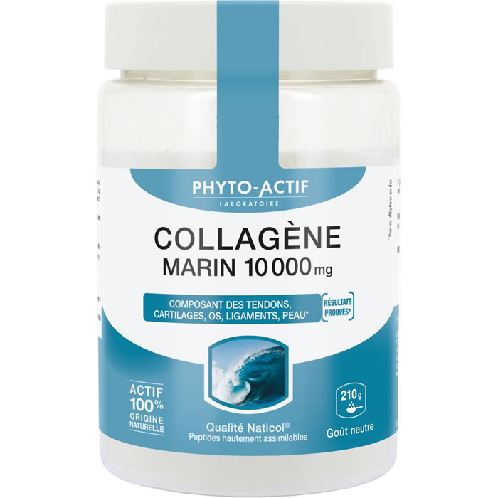 PHYTO ACTIF Complément alimentaire en poudre de collagène marin 210 g