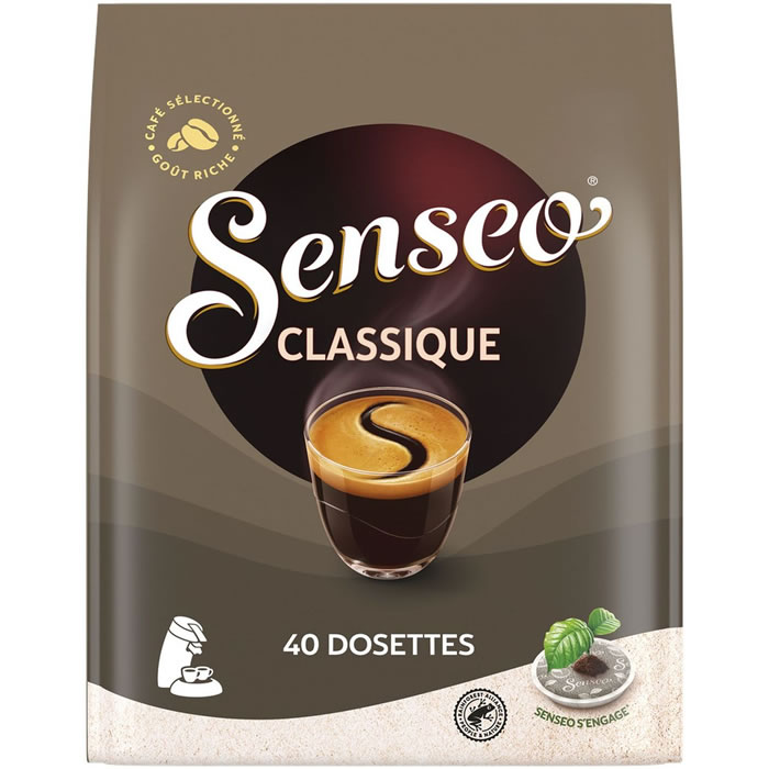 SENSEO – Dosettes de café classique (40 dosettes)