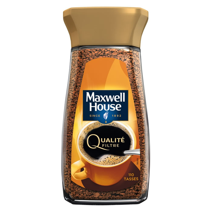 MAXWELL HOUSE Qualité Filtre – Café soluble (200g)