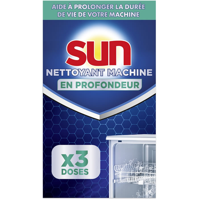 SUN Nettoyant lave-vaisselle en profondeur 3 doses