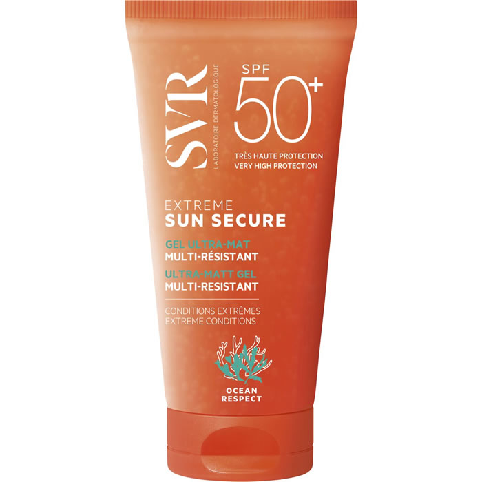 SVR Sun Secure Gel protection solaire SPF50+ multi-résistant 50 ml