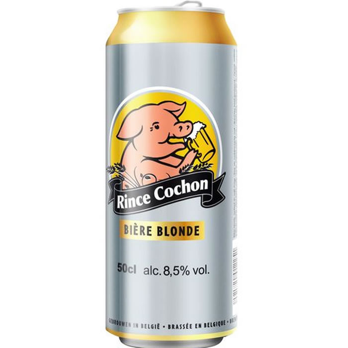 RINCE COCHON – Bière blonde belge 50 cl